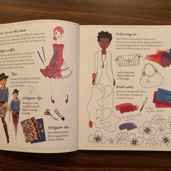 NWT Sticker Dolly Dressing Fashion Designer Activity Book - Picture 2 of 6